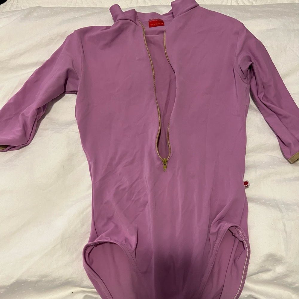 Half sleeve Yumiko Leotard